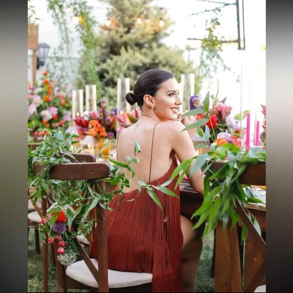 Zara strappy fringed dress 2712/835 286/019 - Picture 12 of 12